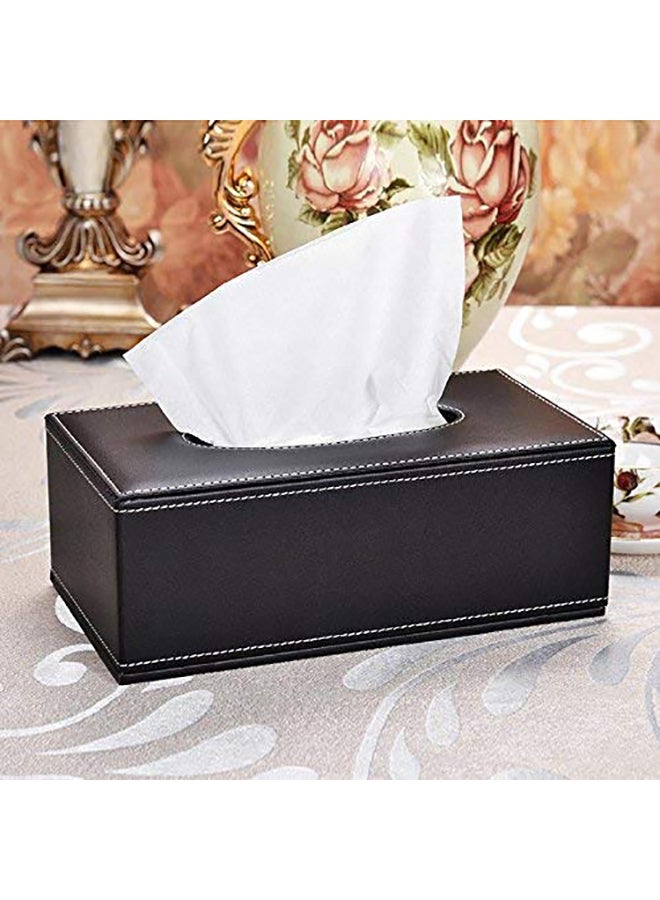 Rectangular Car Tissue Box Holder Case - Image 5