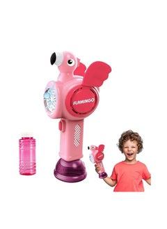 NEXT STORE Light Up Bubble Maker - Fun Bubble Toy for Kids with Bubble Solution Included  - Image 1