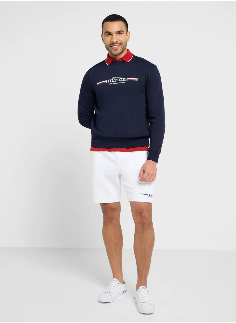 تومي هيلفيغر Drawstring Sweatshorts