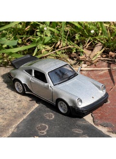 RMZ City 1/36 Porsche 911 Alloy Model Car with Pull Back Function, Toy Car for Collecting and Decorating, Model Toy Car Gifts for Boys and Girls (Silver)  - Image 5