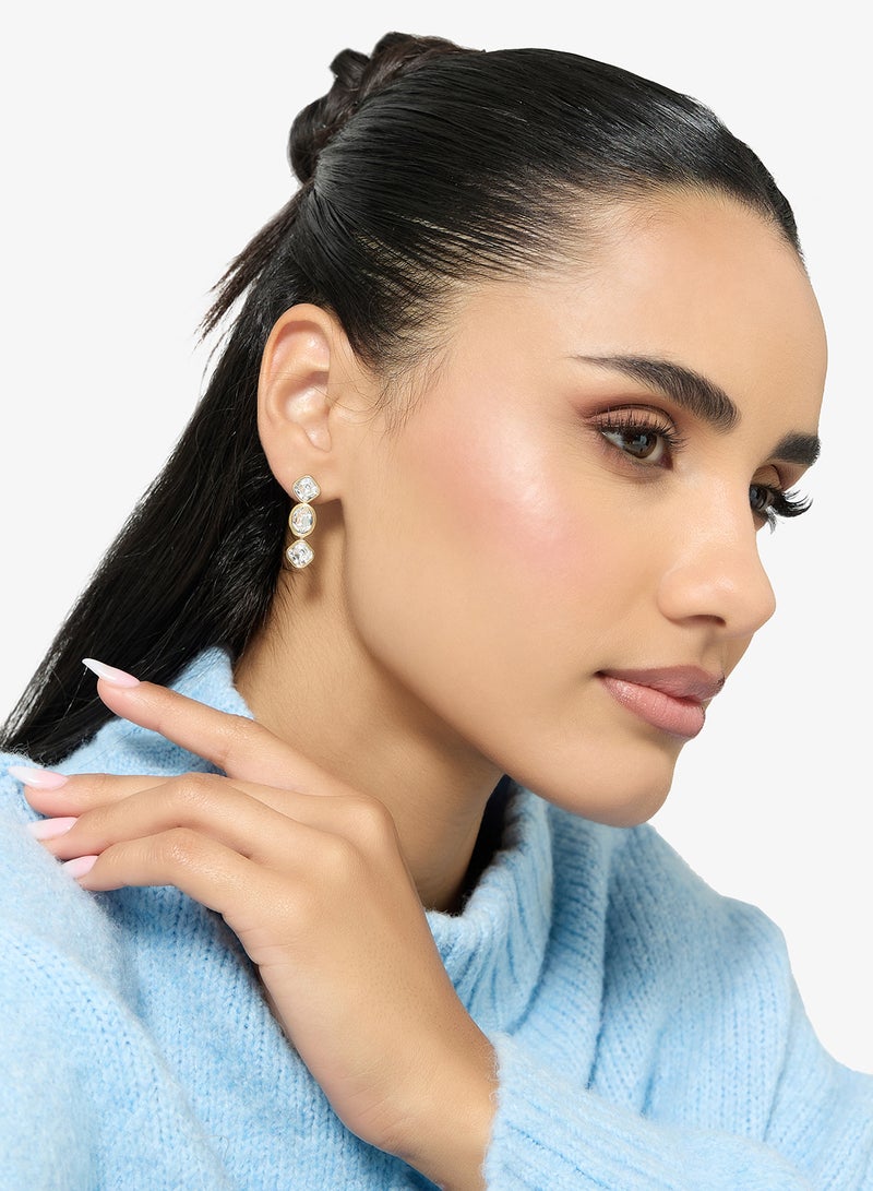 GUESS Mamounia Non-Logo Earrings - Image 4