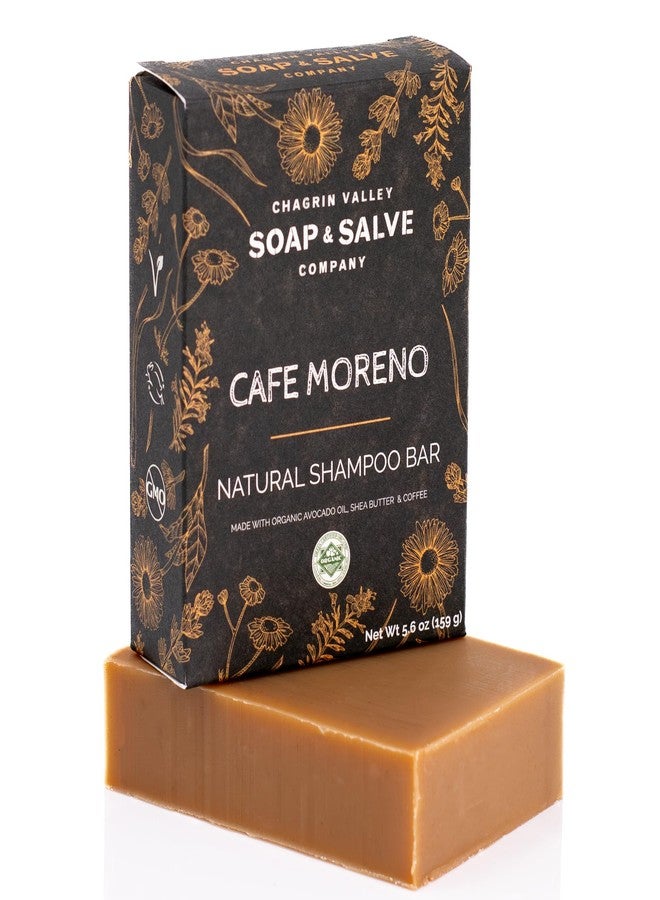 Chagrin Valley Soap & Salve Organic Natural Shampoo Bar (Cafe Moreno, 1 Bar)