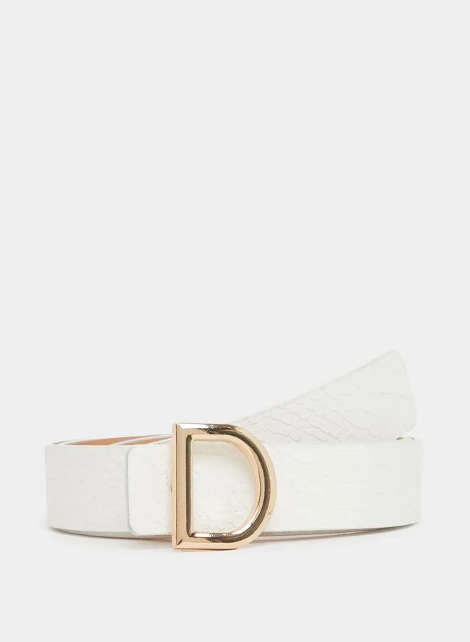 Styli Styli Textured D Ring Belt