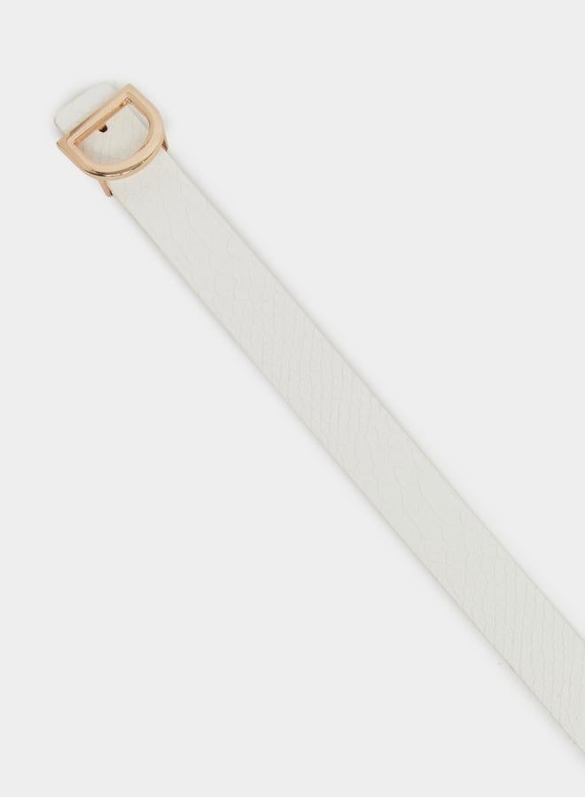 Styli Textured D Ring Belt - Image 4