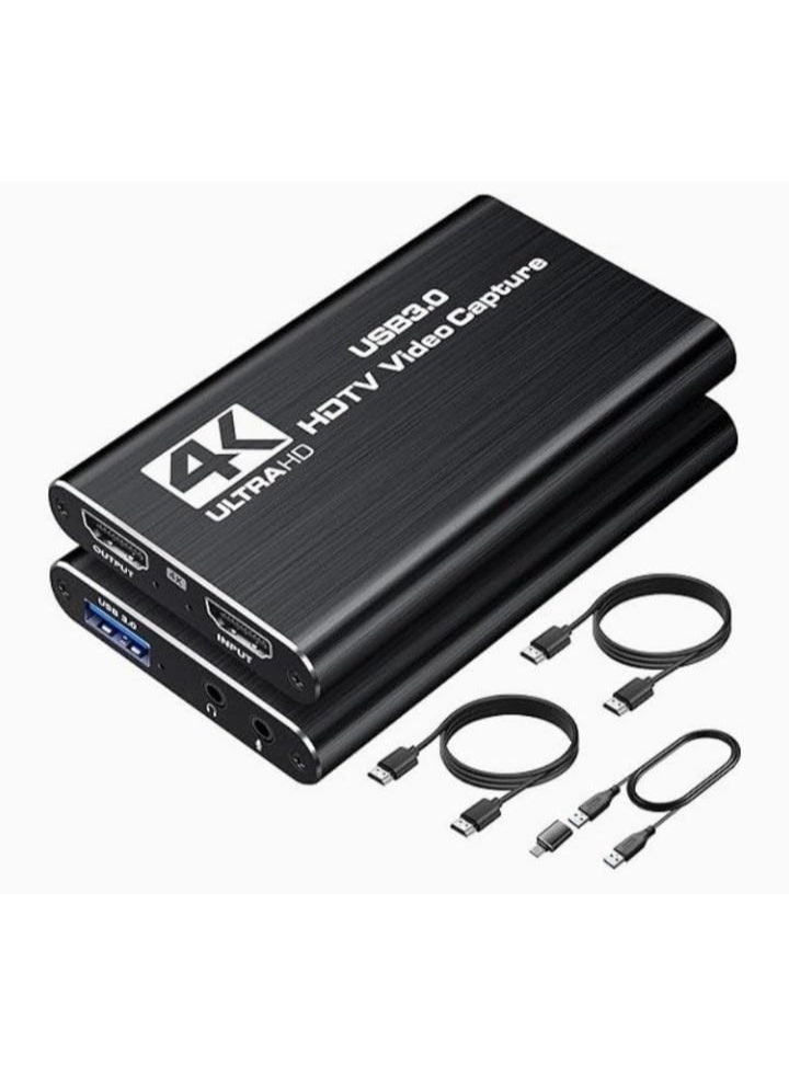 4K HDMI to USB 3.0 Video Capture Card – Game and PC Screen Recording Device (1080P at 60fps) - Image 4