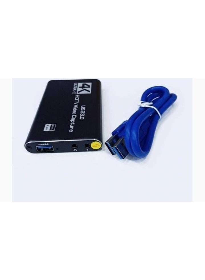 4K HDMI to USB 3.0 Video Capture Card – Game and PC Screen Recording Device (1080P at 60fps) - Image 2