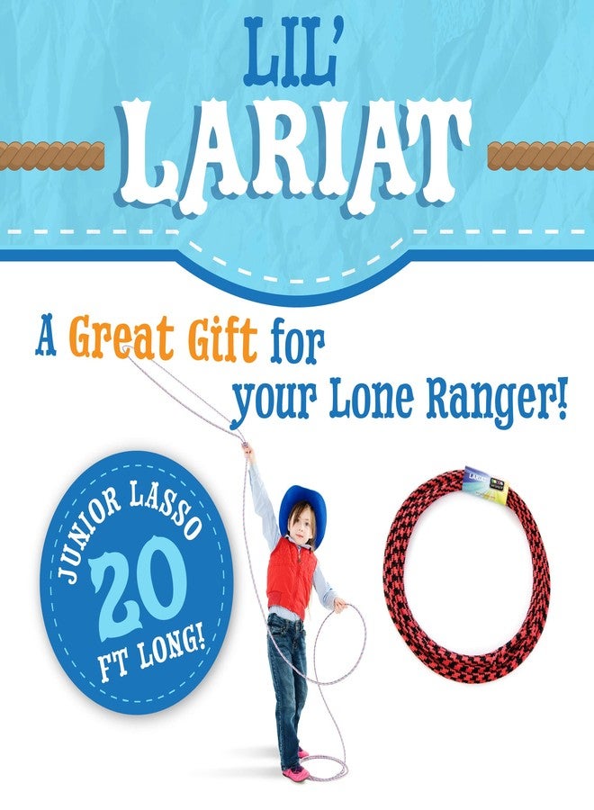 Just Jump It Lil Lariat - Pre-Tied Junior Lasso 20' - Image 2