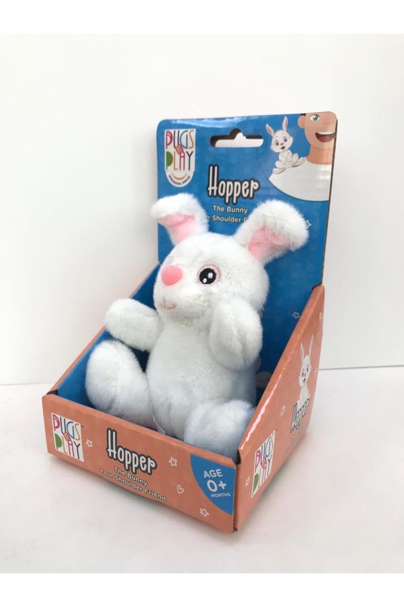 PUGS AT PLAY رفيق الكتف هوبير 4 إنش - Image 3