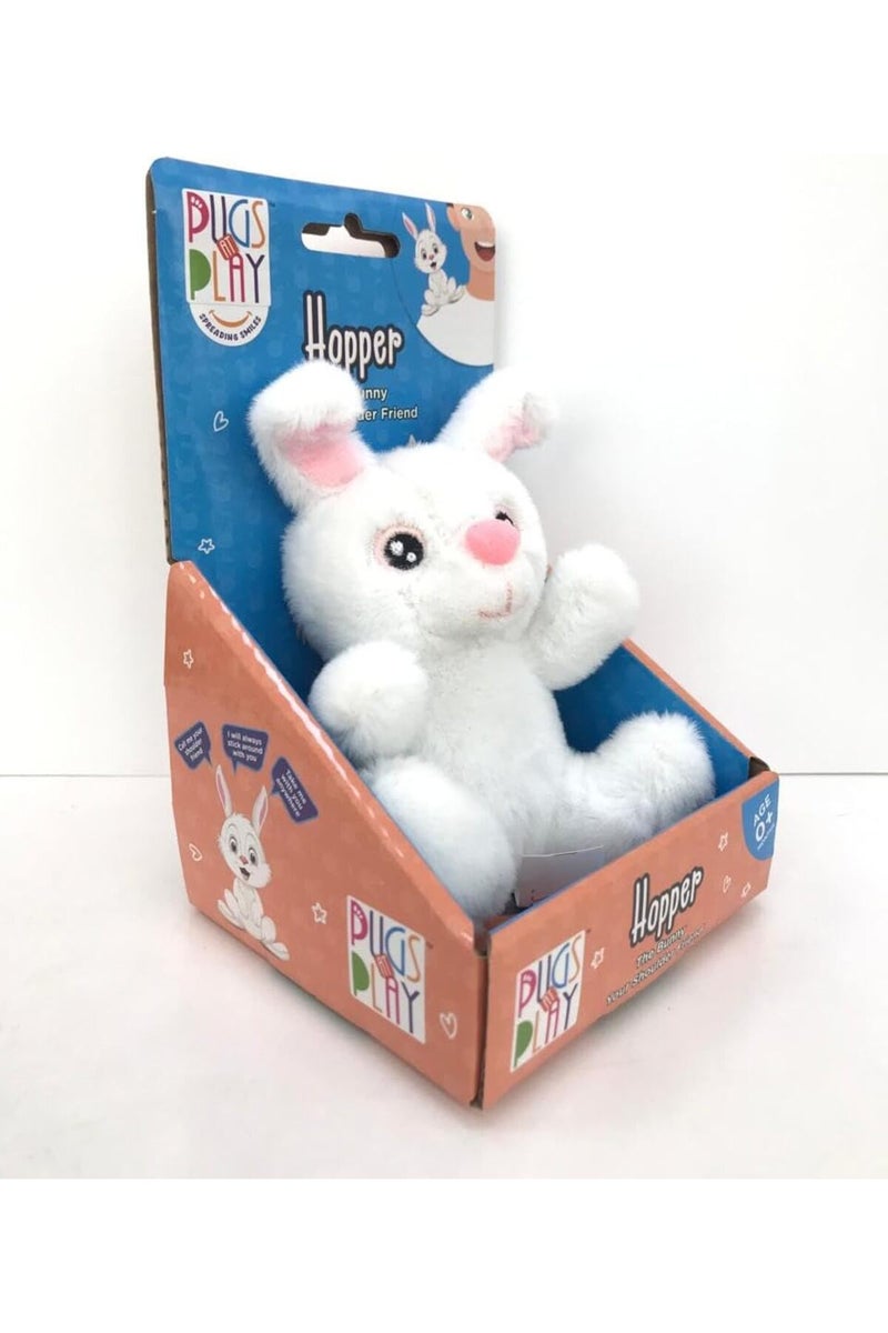 PUGS AT PLAY رفيق الكتف هوبير 4 إنش - Image 2