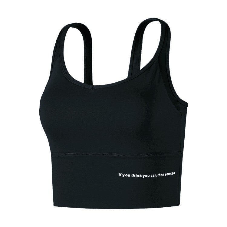 Beauty back fitness sports underwear high strength shockproof push up bra new mesh stitching yoga clothes vest bra - Image 5