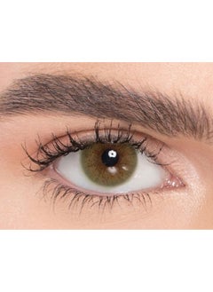 Naturel Core Green Monthly Disposable Colored Contact Lenses Unisex Cosmetic Contact Lenses  - Image 1