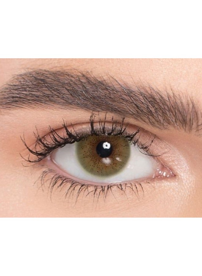 Naturel Core Green Monthly Disposable Colored Contact Lenses Unisex Cosmetic Contact Lenses  - Image 1