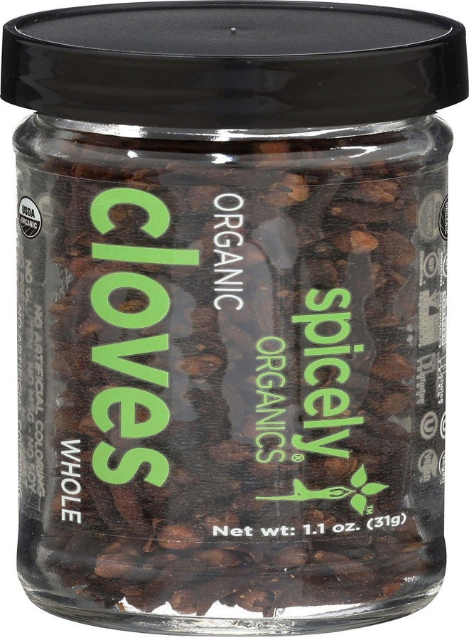 SPICELY Organic Cloves Whole, 1.1 OZ - Image 1