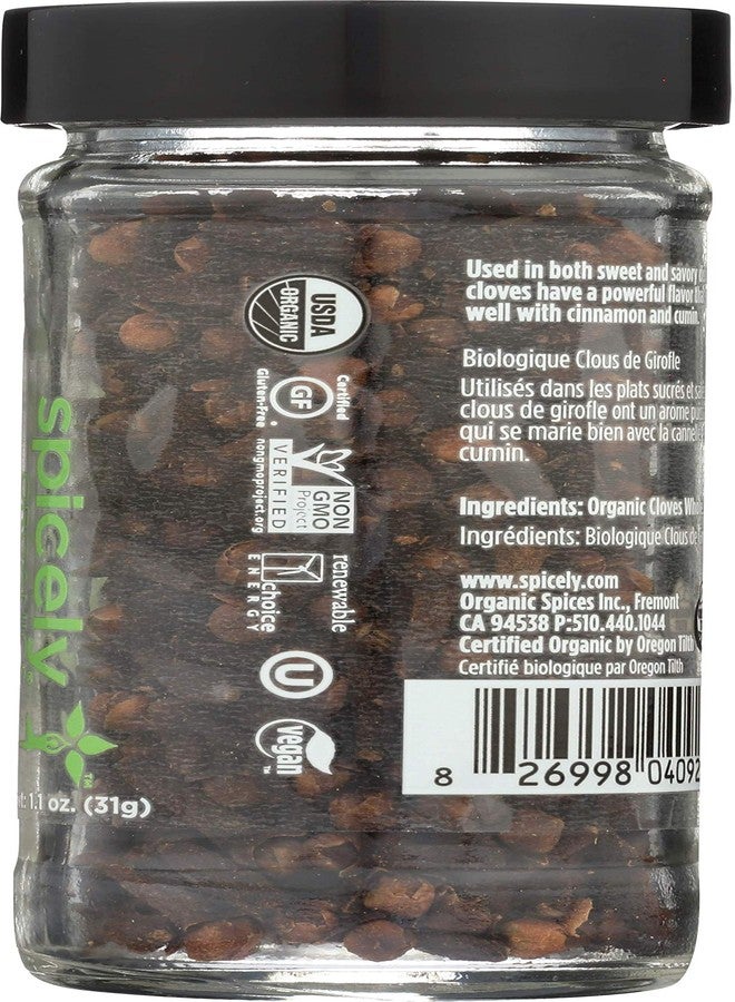 SPICELY Organic Cloves Whole, 1.1 OZ - Image 3