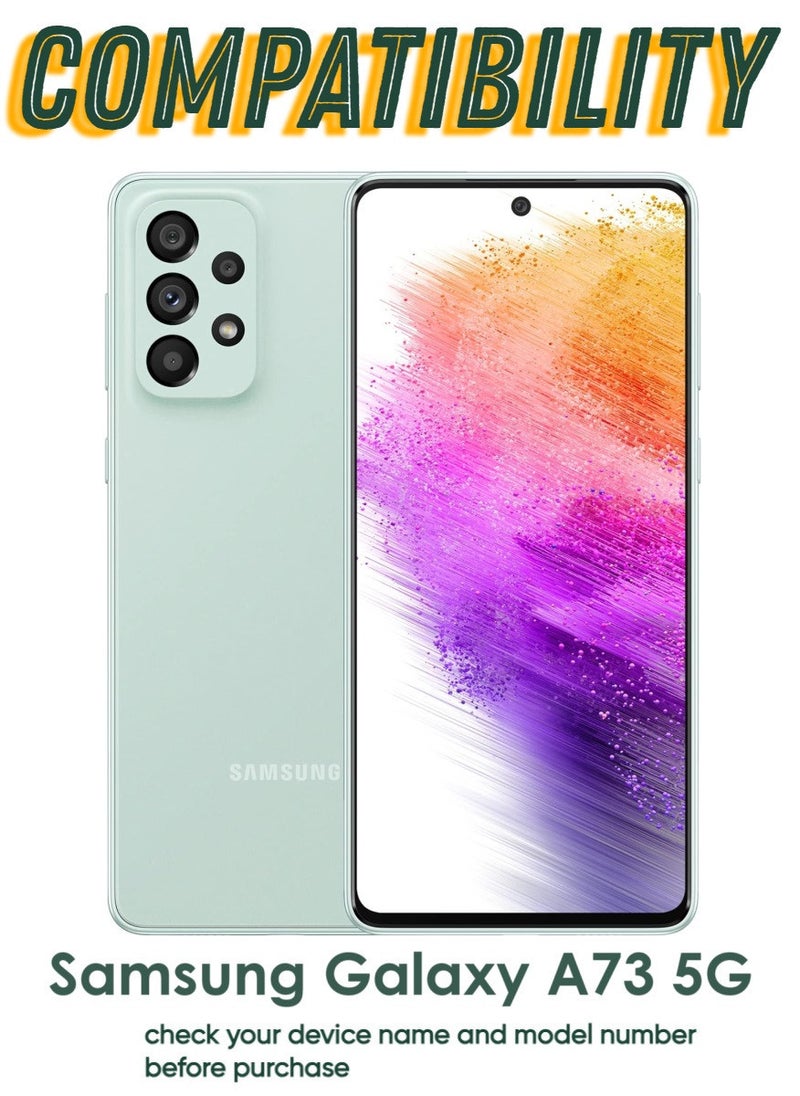 ACLIX 5 Pieces Antistatic ESD Dustproof Premium Quality High Definition Tempered Glass Screen Protector Designed For Samsung Galaxy A73 5G - Image 3