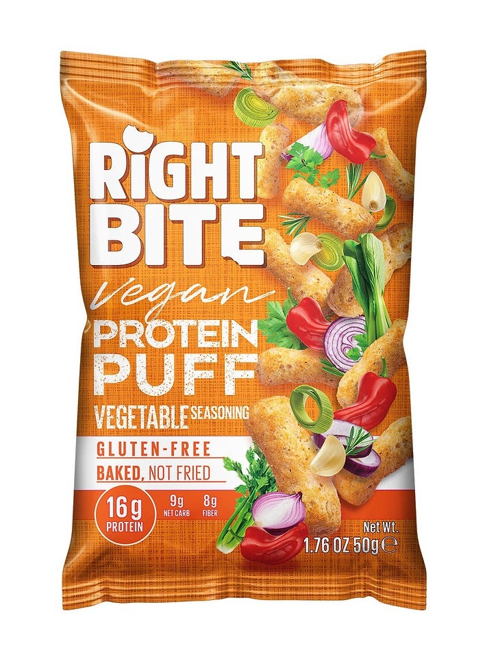 رايت بايت بروتين بف نباتي - خضروات - (4 حبات) - Image 1