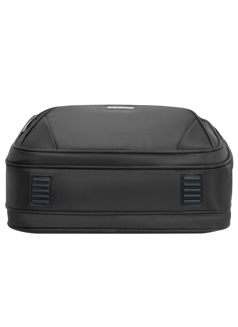 Stargold Laptop Bag, Premium 15.6" Business Briefcase With Multiple Compartments, Padded Shoulder Strap, And Water-Resistant Material, Black  - Image 5