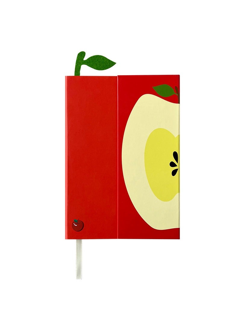Notebook Journal Fruit with Magnetic Flap Closure, Classic Note book for Writing Sketching Cute Memo Diary Kids, Students, Teachers, 224 Pages, 5.3x7.6 inch - Image 1