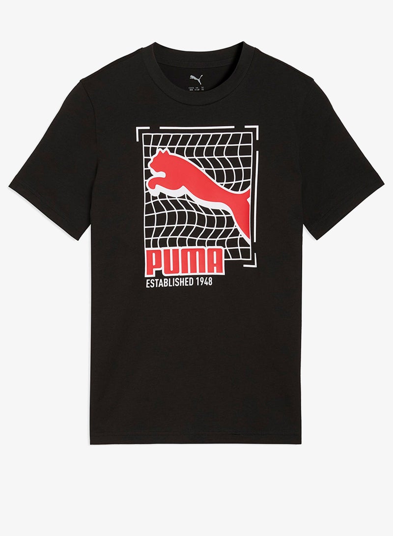 PUMA Youth Graphic Grid T-Shirt - Image 1