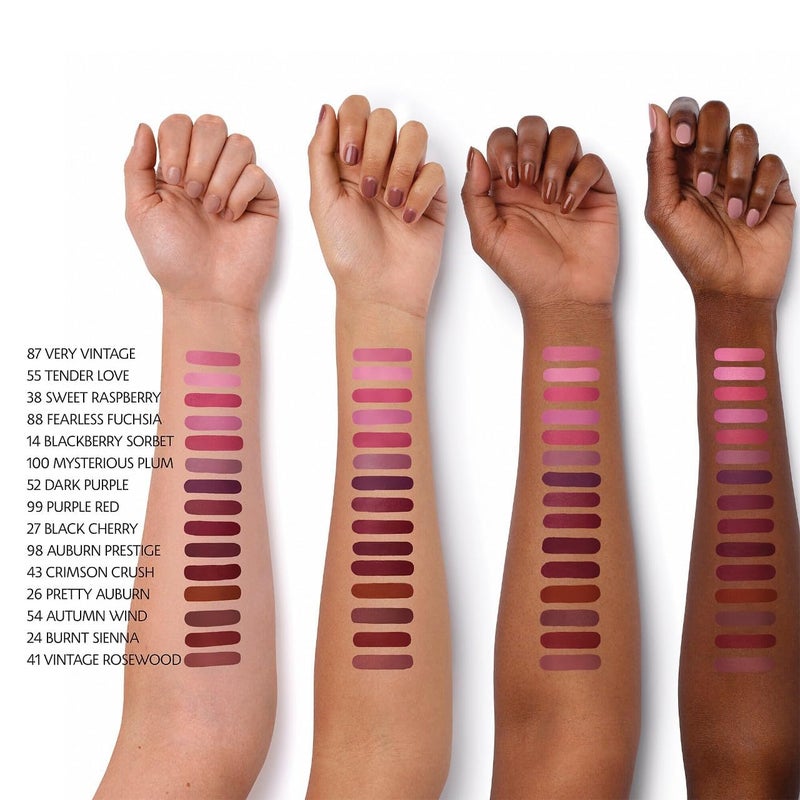 SEPHORA مجموعة سيفورا طلاء شفاه كريمي سائل 41 وردة خشبية عتيقة - Image 3