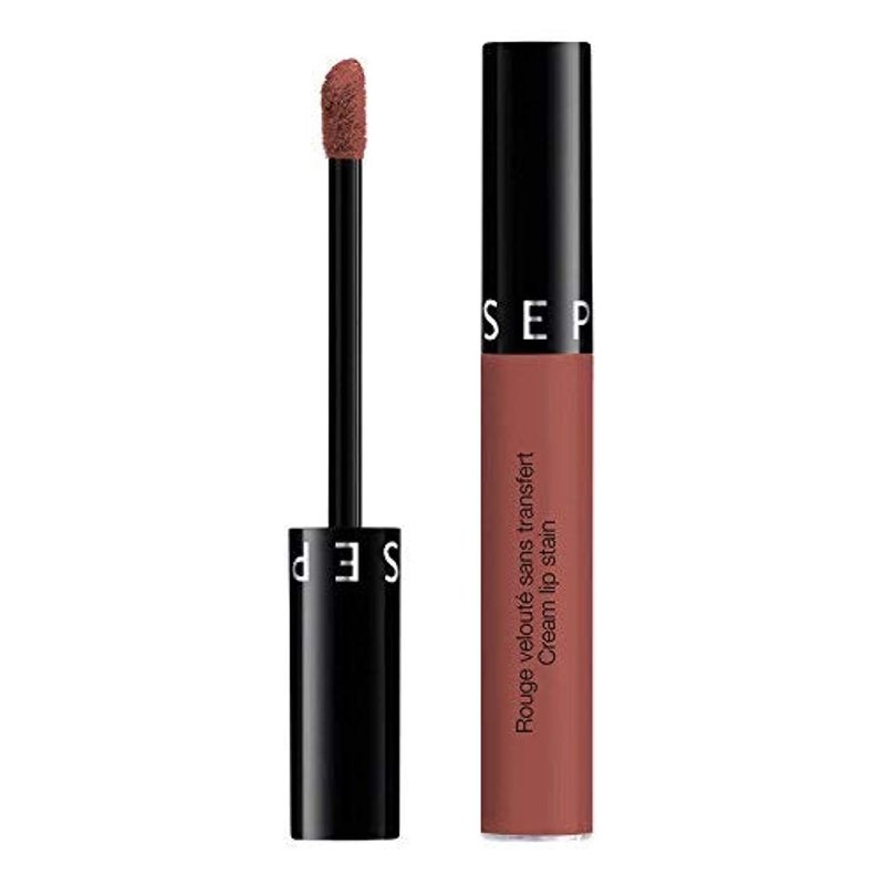 SEPHORA مجموعة سيفورا طلاء شفاه كريمي سائل 41 وردة خشبية عتيقة - Image 1
