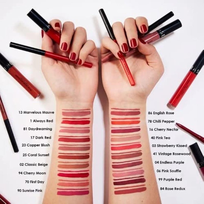SEPHORA مجموعة سيفورا طلاء شفاه كريمي سائل 41 وردة خشبية عتيقة - Image 2