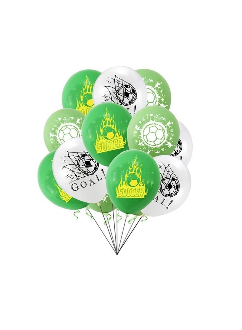 DUNISO Football Birthday Party Decoration Set/ Soccer Theme, Soccer Football Foil Balloon, Birthday Party Supplies, Quality Football Flag Balloon Set - Image 5