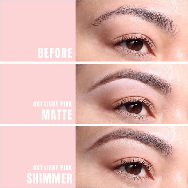 Moira Dual Brow Highlighter Pencil (001, Light Pink) - Image 2
