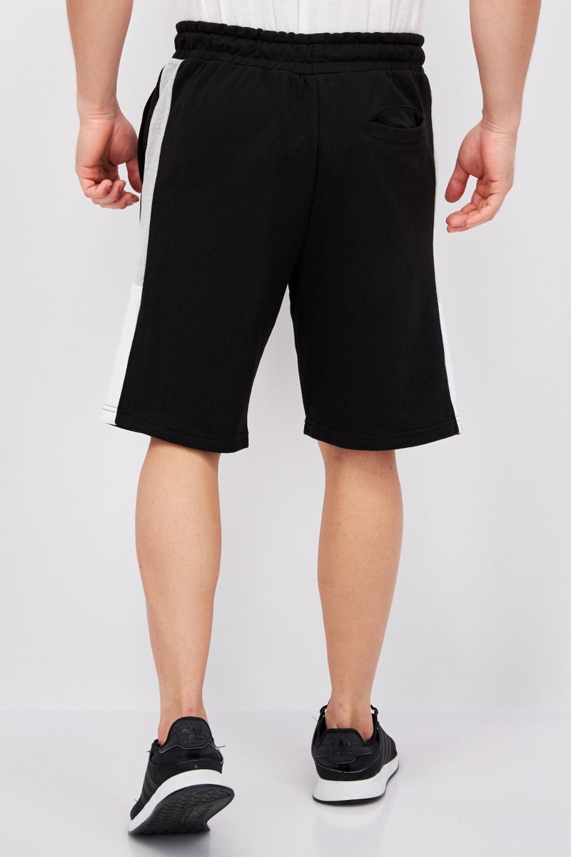 CROSSHATCH Men Sportswear Fit Plain Training Shorts, Black Combo - Image 3