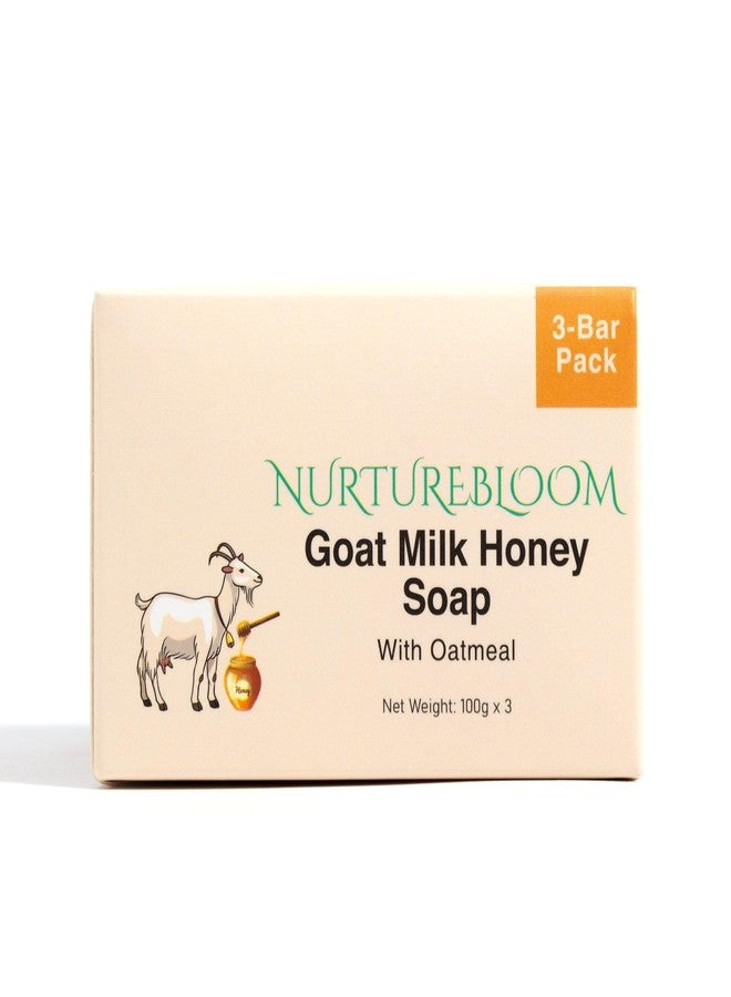 NURTUREBLOOM Goat Milk Honey Soap with Oatmeal for Sensitive Skin - Image 5