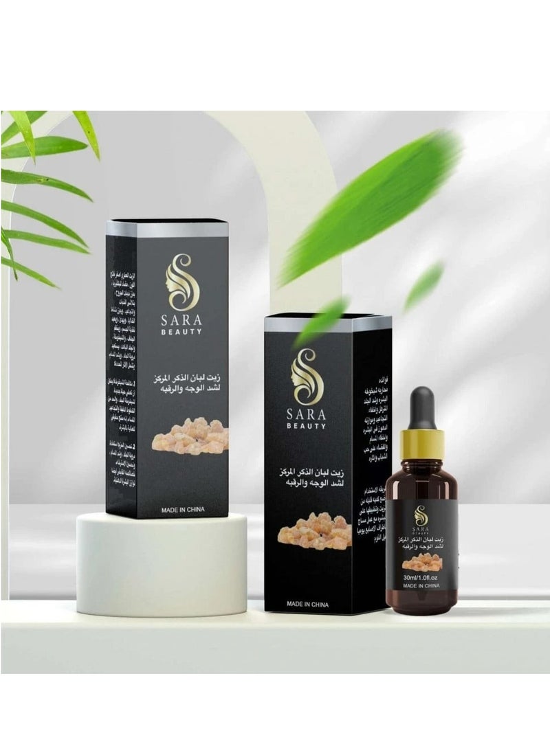 SARA BEAUTY Concentrated Frankincense Oil Serum For Face Neck Tightening Anti Aging And Wrinkles Fighter 30ml  - Image 2