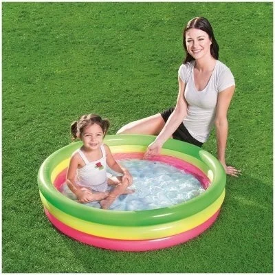 Bestway ( 51104 ) Inflatable Base 3-Ball Colorful Pool