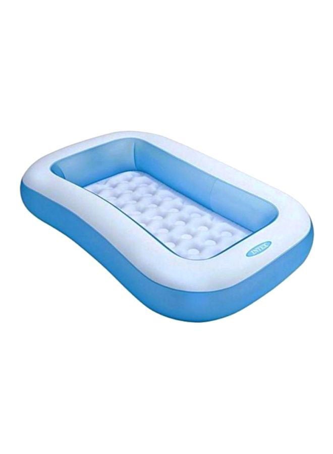INTEX Rectangular Baby Pool 57403 1.66x0.5meter - Image 1