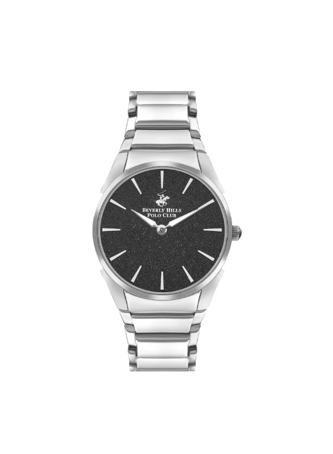 بيفرلي هيلز بولو كلوب BEVERLY HILLS POLO CLUB Women's Analog Black Dial Watch - BP3384C.350