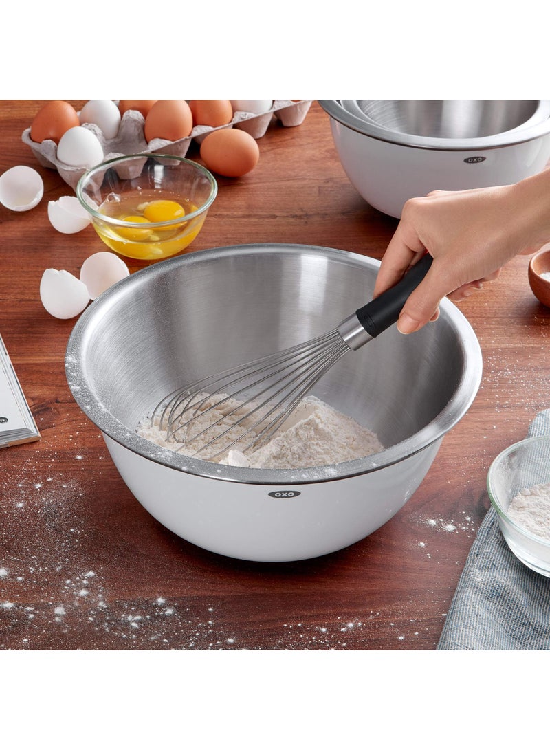 Kitchen Mixer, Balloon Mini Wire Mixer, Manual Egg Beater, Used for Mixing, Beating, Cooking And Baking - Image 5