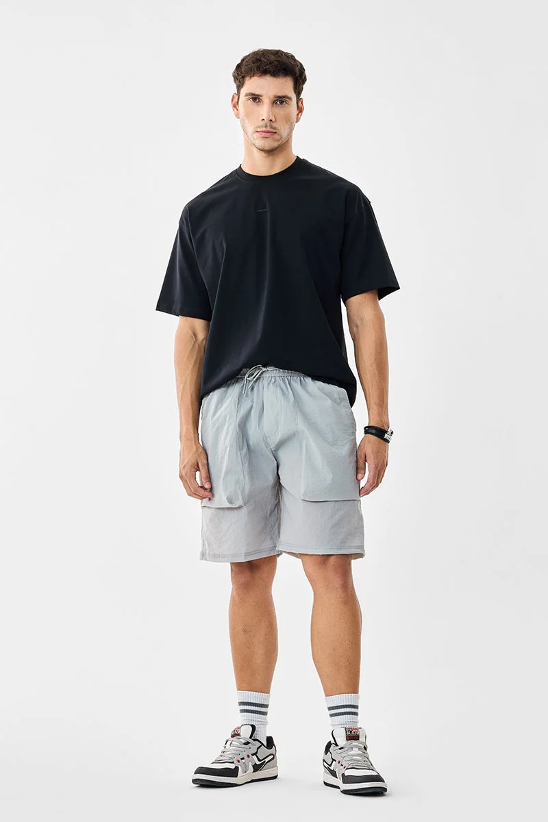 SNITCH Regular Fit Stretch Drawstring Shorts