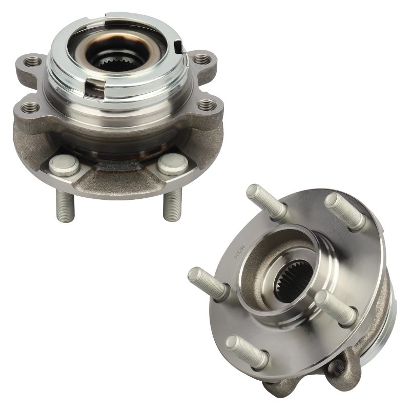 Pair DRIVESTAR 513294 Front Left or Right Wheel Hub and Bearing Assembly for Nissan Altima 2007 2008 2009 2010 2011 2012 25L 4Cylinder Models Only 5 Lugs with Encoder ABS