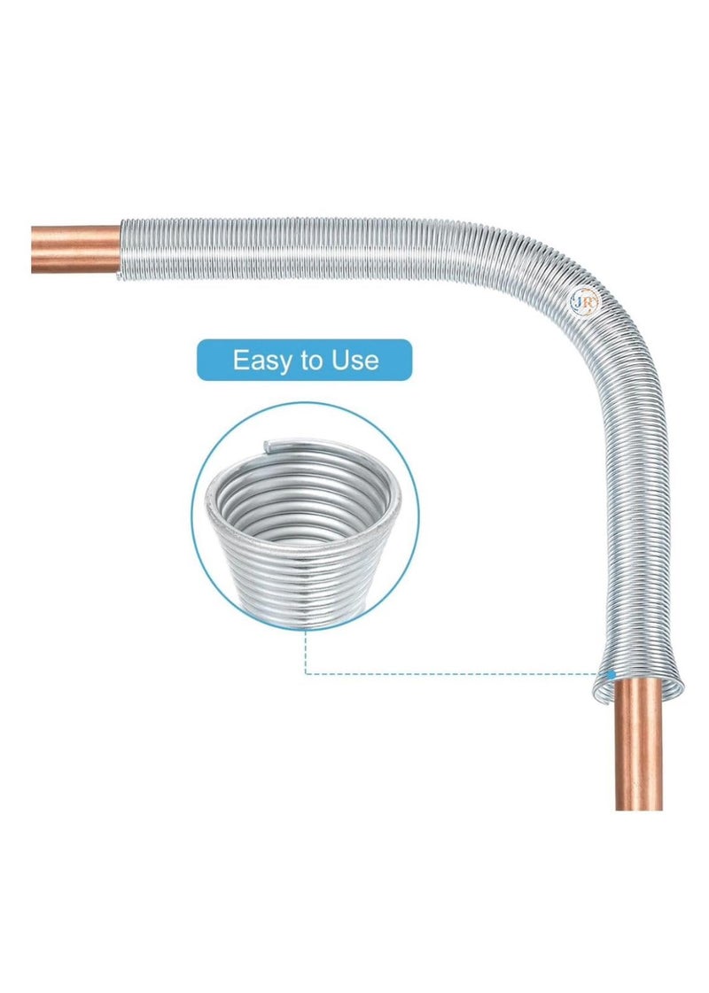 JR APPLIANCE PART’S AND SERVICES JR Appliance Spring Tube Bender for Pipe O.D. 5/8'', Bending Spring for Copper Tubing, Spiral Spring Bender for Copper, Aluminum and Thin Wall Steel Tubing, Silver  - Image 4