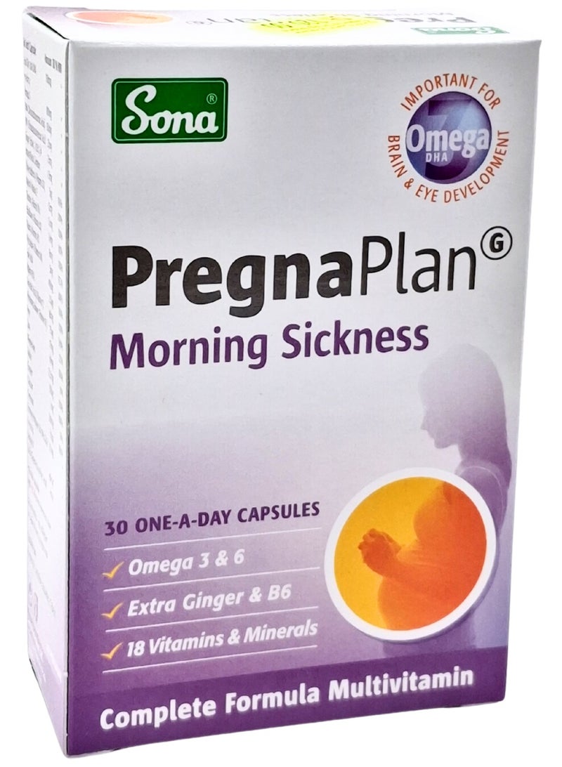 Pregnaplan Morning Sickness 30 Capsules