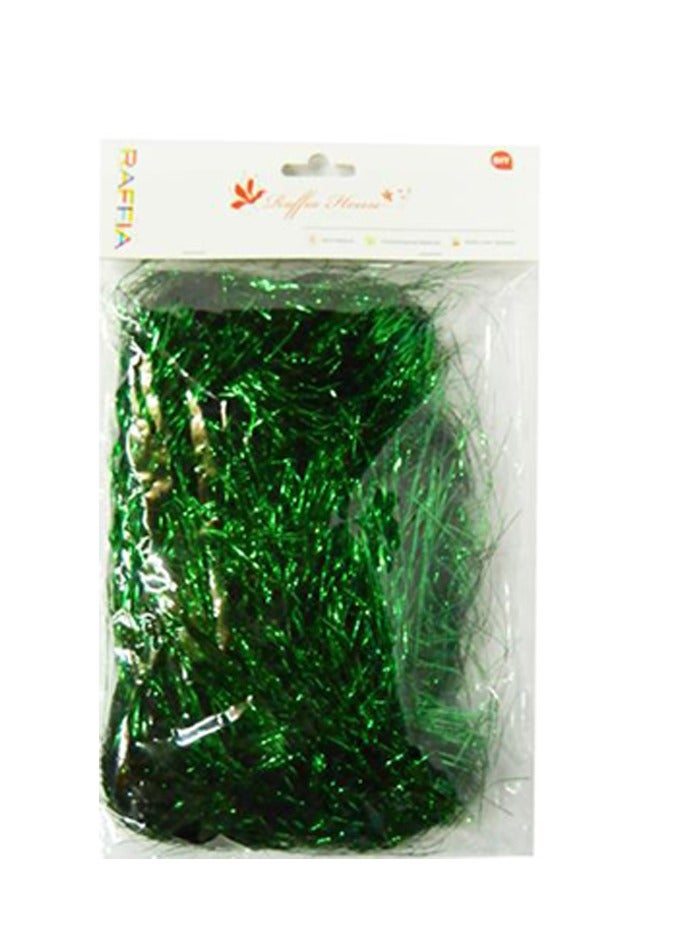 Metallic Green Streamer 30g Pack for Parties Decorations and Celebrations Shiny Vibrant and Perfect for Birthdays Weddings Holidays and Special Events Quality Decorative Accessory  - Image 4