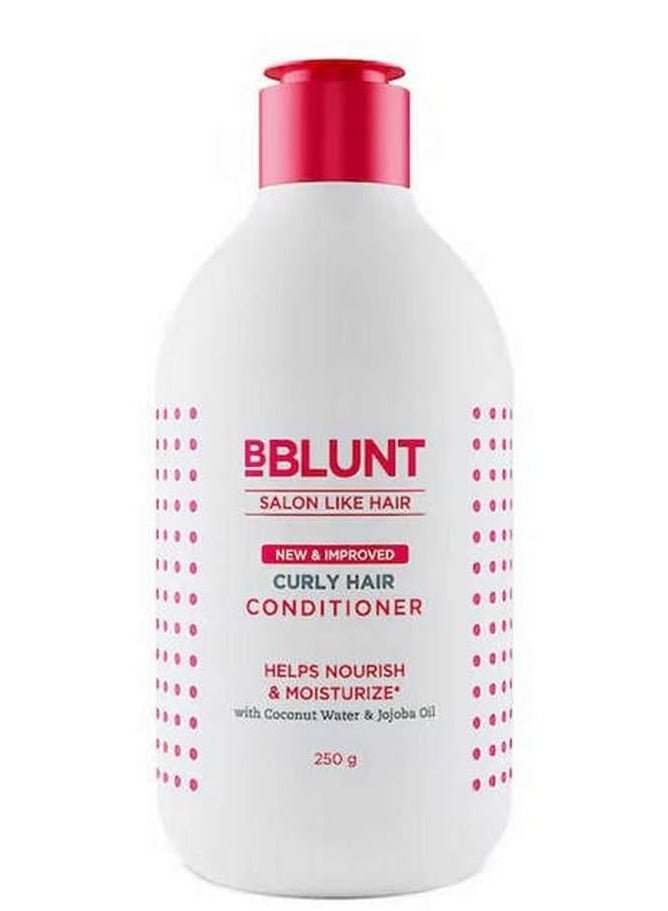 BBLUNT BBLUNT Curly Hair Conditioner with Coconut Water and Jojoba Oil 250 ML - Image 1