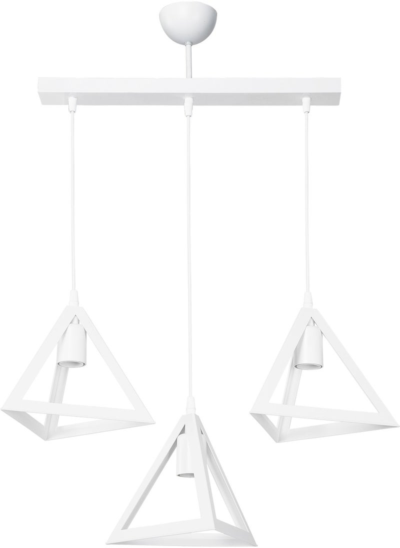 Ag Light Design - White Pendant Lamp Chandelier Hallway Living Room Bedroom Kitchen Lamp - Image 1