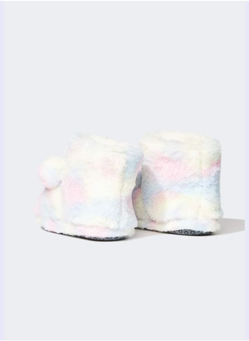 DeFacto Batik Print Panduf Home Slippers
