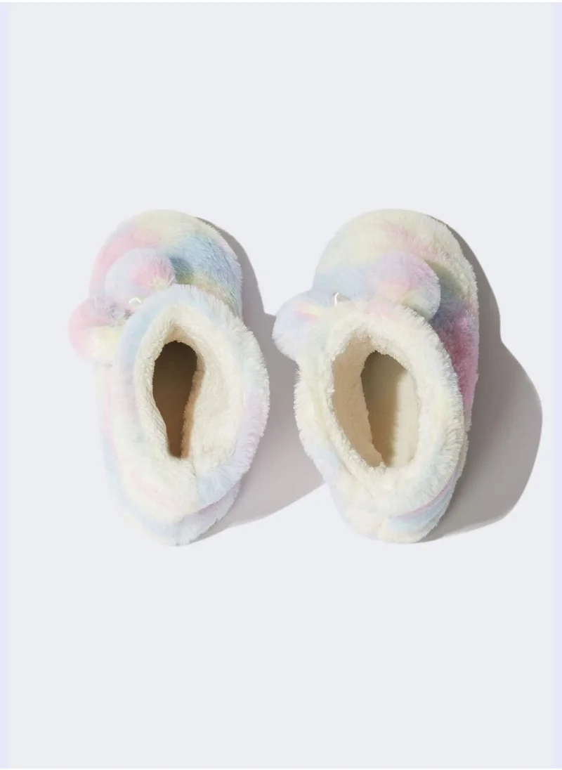 DeFacto Batik Print Panduf Home Slippers