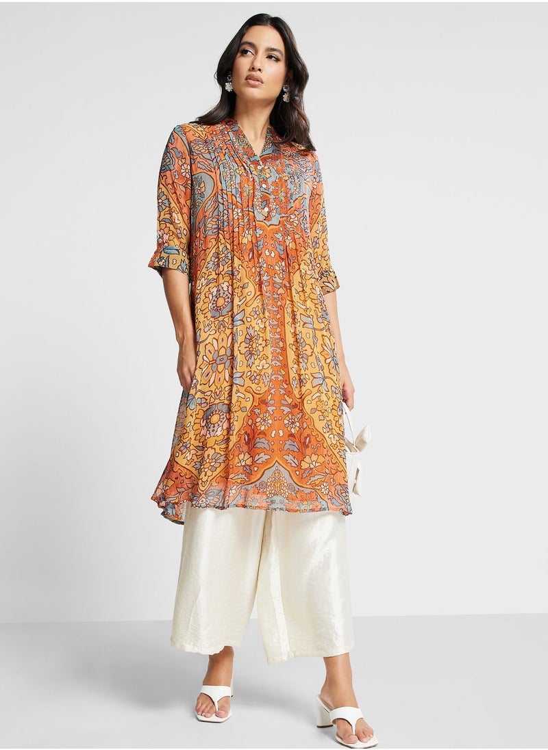 Floral Printed Kurti - pzsku/ZBD26962C67454E8DA8DDZ/45/_/1710692192/82128eaf-5ba7-49d9-a6a3-0e59d84c293c