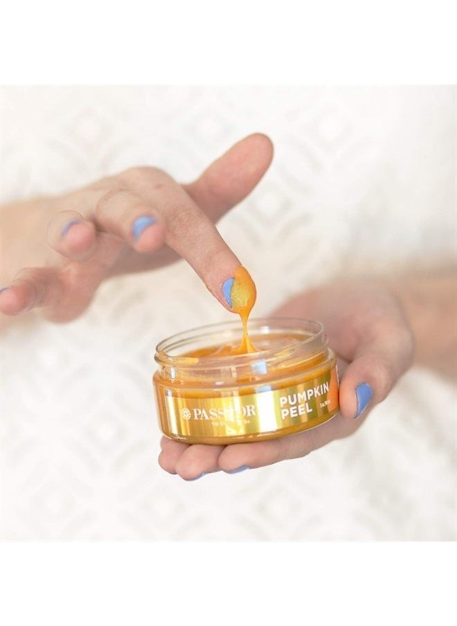 Passport to Organics - Pumpkin Peel Face Scrub - Exfoliating Pumpkin Enzyme Mask with Organic Pumpkin and Glycolic Acid For Soft & Smooth Skin- Natural Moisturizing Face Scrub To Exfoliate & Moisturize - Image 1