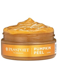 Pumpkin Peel Face Scrub - Exfoliating Pumpkin Enzyme Mask with Organic Pumpkin and Glycolic Acid For Soft & Smooth Skin- Natural Moisturizing Face Scrub To Exfoliate & Moisturize