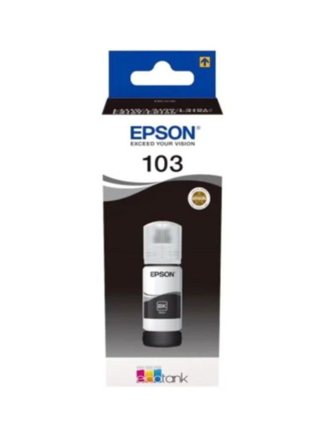 EPSON 103 Ecotank Black Ink Bottle Black - Image 1