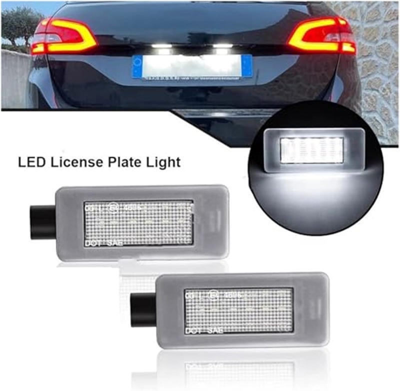 Wivplex 2pcs License Plate Light for Citroen - Image 5