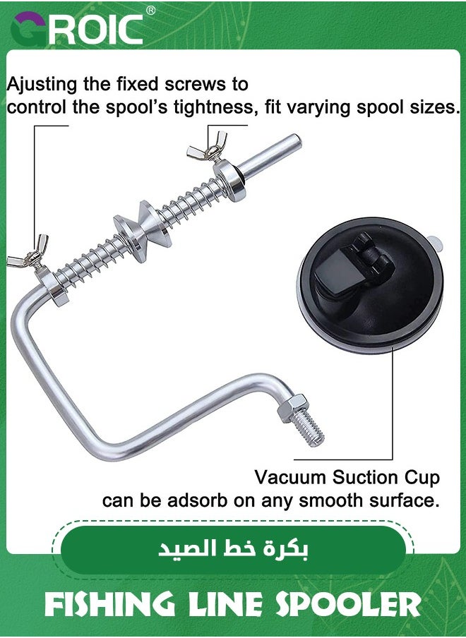 GROIC - Fishing Line Spooler for Spinning Reel, Fishing Line Winding Spooler, Fishing Real Line Spooler, Fishing Line Spool Winder, Fishing Line Spooling Accseeories, Line Spooler - Image 1